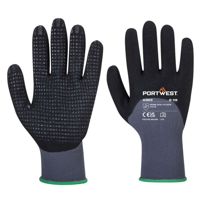 Portwest Dermiflex Ultra + Grey/Black Thumbnail