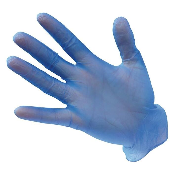 Portwest Vinyl Gloves Powdered (Pk100) Clear Thumbnail