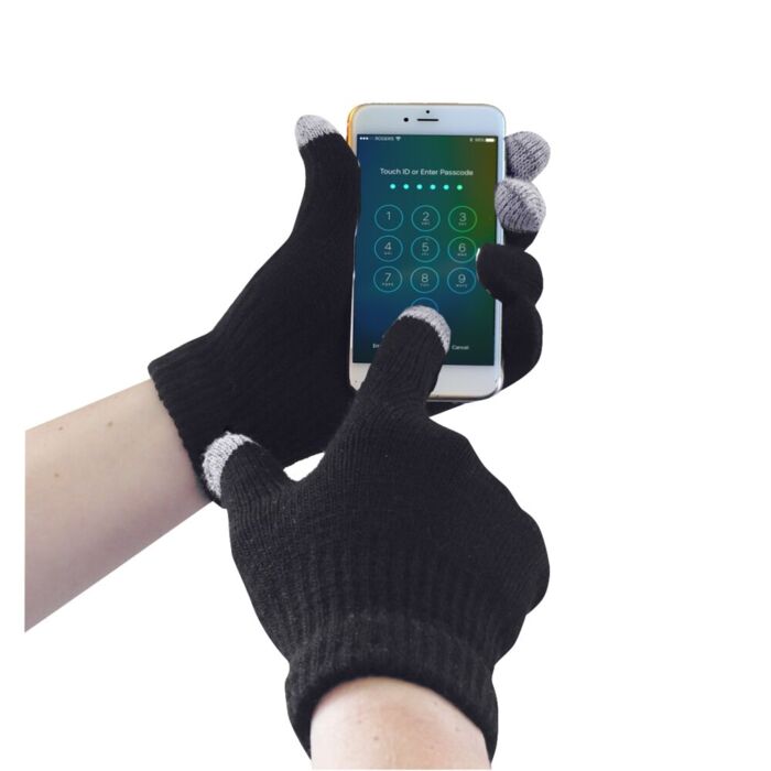 Portwest Touchscreen Glove Black Thumbnail