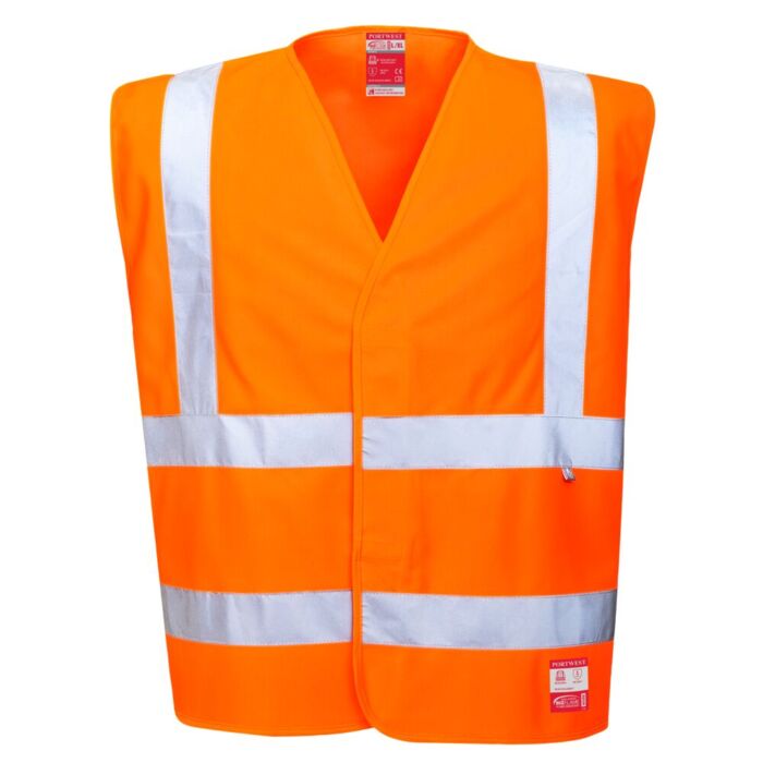 Portwest Bizflame Antistatic Vest Orange Thumbnail