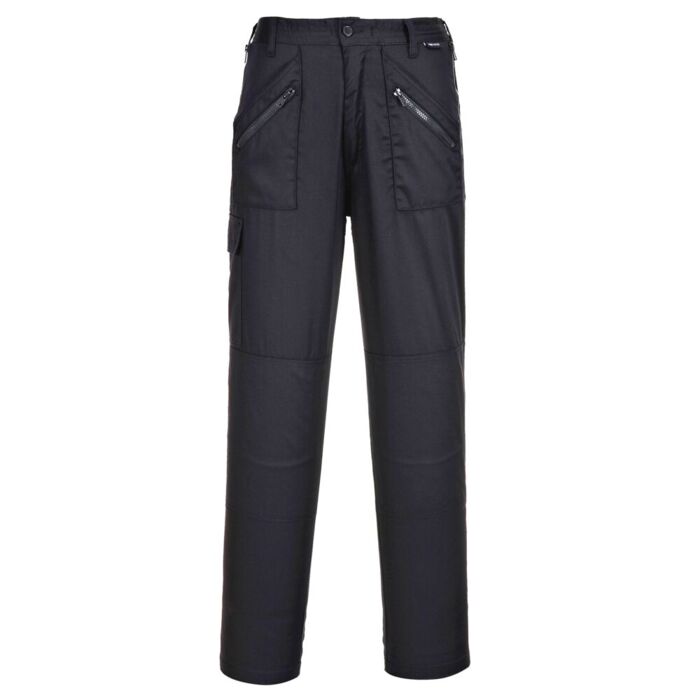 Portwest Ladies Action Trousers Black Thumbnail