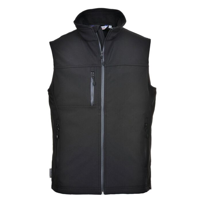 Portwest Softshell Bodywarmer Black Thumbnail