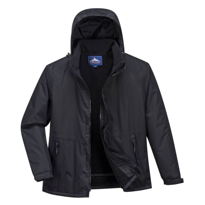 Portwest Limax Insulated Ripstop Jacket Black Thumbnail