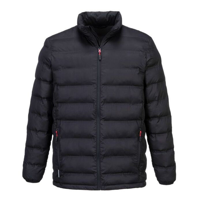 Portwest Ultrasonic Tunnel Jacket Black Black Thumbnail