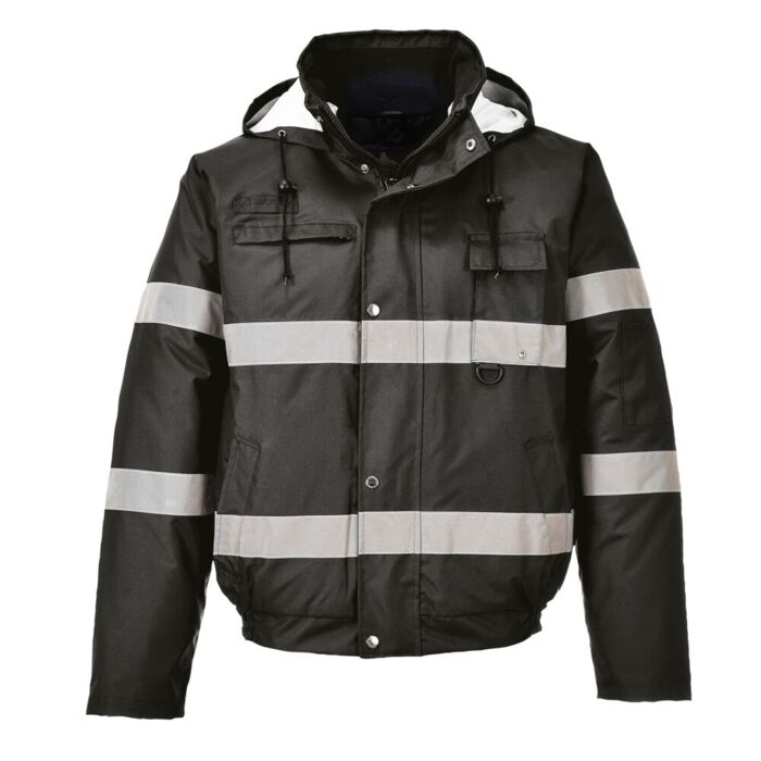 Portwest Iona Lite Bomber Jacket Black Thumbnail