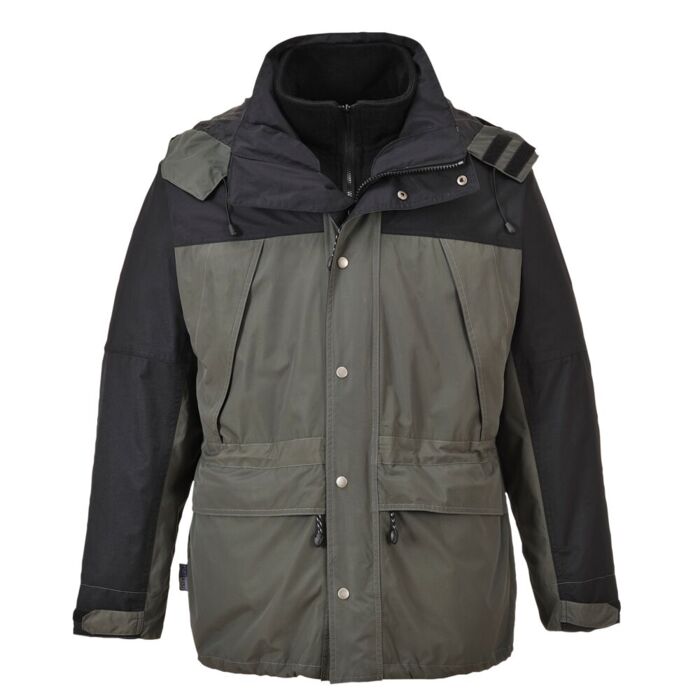 Portwest Orkney 3in1 Jacket Grey Thumbnail