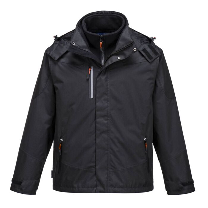 Portwest Radial 3in1 Jacket Black Thumbnail