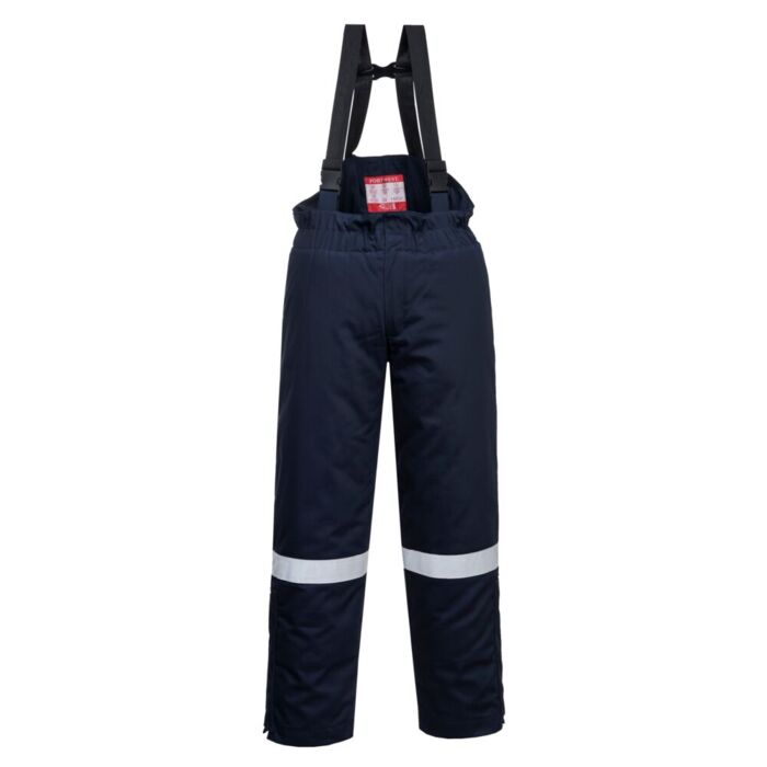 Portwest Flame ResistantWinter Bib & Brace Navy Thumbnail