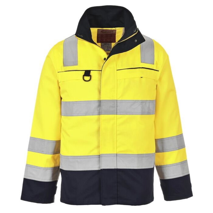 Portwest Hi-Vis Multinorm Jacket Yellow Thumbnail