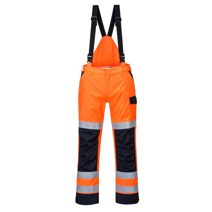 Portwest Modaflame Multi Arc Trousers Orange Thumbnail