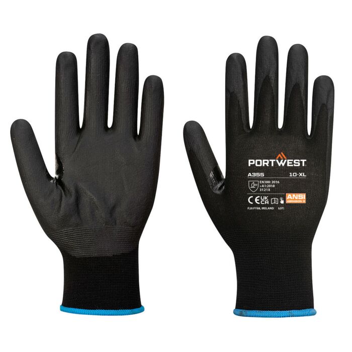 Portwest NPR15 Nitrile Foam Touchscreen Glove (Pk12) Thumbnail