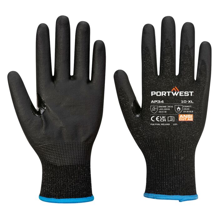 Portwest LR15 Nitrile Foam Touchscreen Glove (Pk12) Thumbnail