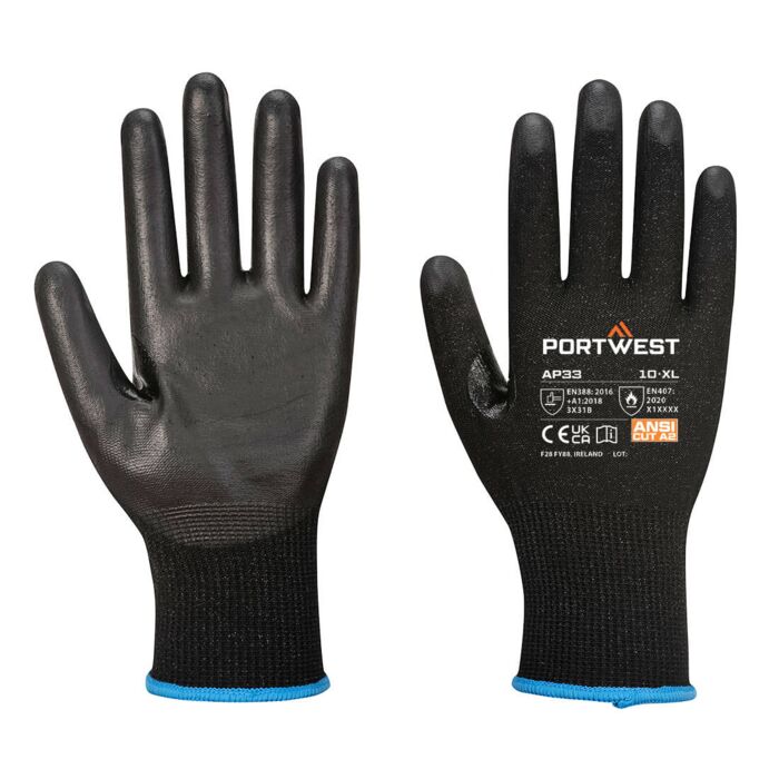 Portwest LR15 PU Touchscreen Glove (Pk12) Thumbnail
