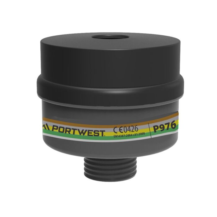 Portwest ABEK2P3 Combination Filter Universal Thread (Pk4) Thumbnail