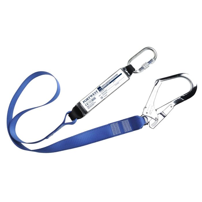 Portwest Single Webbing 1.8m Lanyard With Shock Absorber Thumbnail