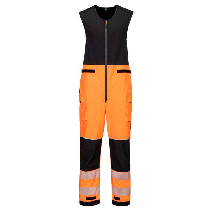 Portwest PW3 Hi-Vis Rain Salopette (3L) Thumbnail