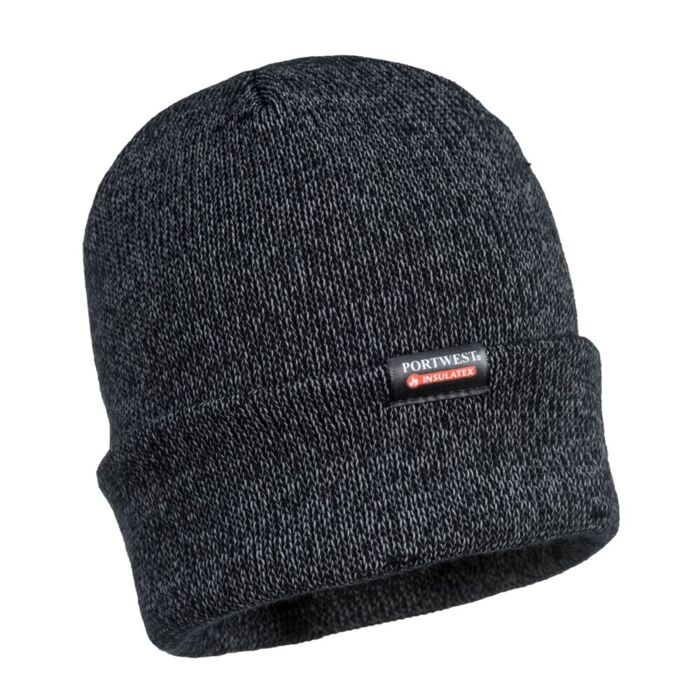 Portwest Insulated Knit Reflective Yarn Beanie Thumbnail