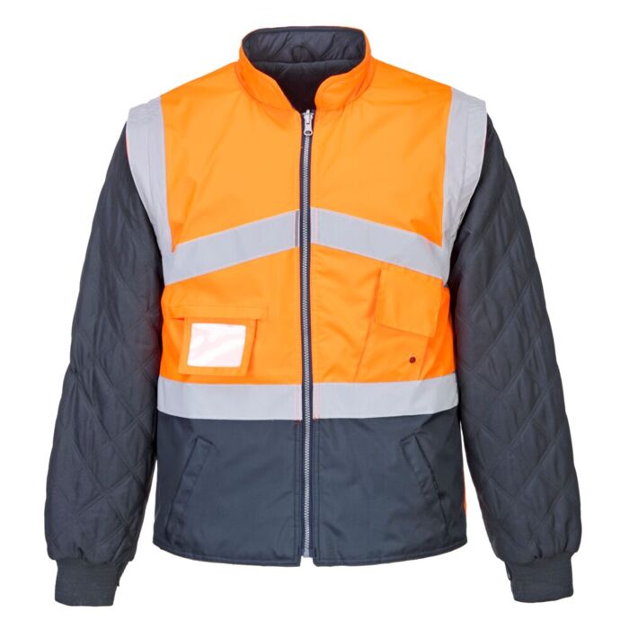 Portwest Hi-Vis 2-Tone Jacket Orange Thumbnail