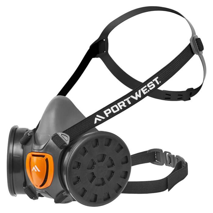 Portwest TPR Half Mask Kit (with P3 filters) Thumbnail